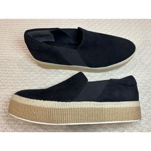Vince Women's Wilden Espadrille Platform Sneakers size 9 Summer Spring